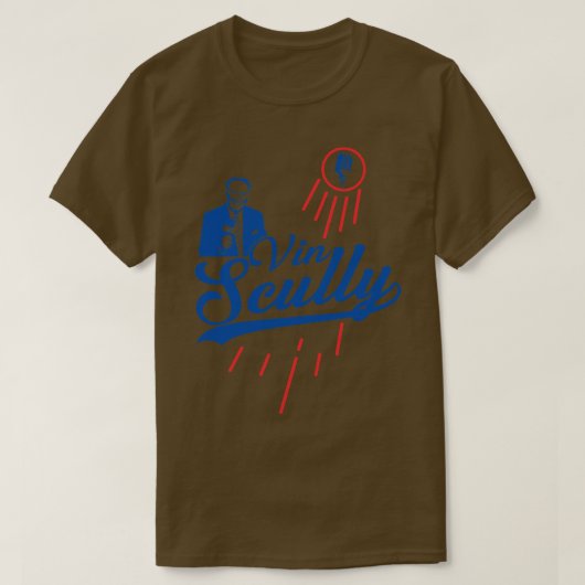 Vin Scully T-shirt (Design voorkant)