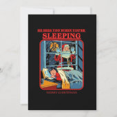 Vin tage Kaart Vrolijk Kerstfeest santa noel (Voorkant)