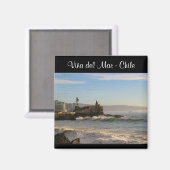 Viña del Mar - Chili Magneet (Voorkant / Achterkant)