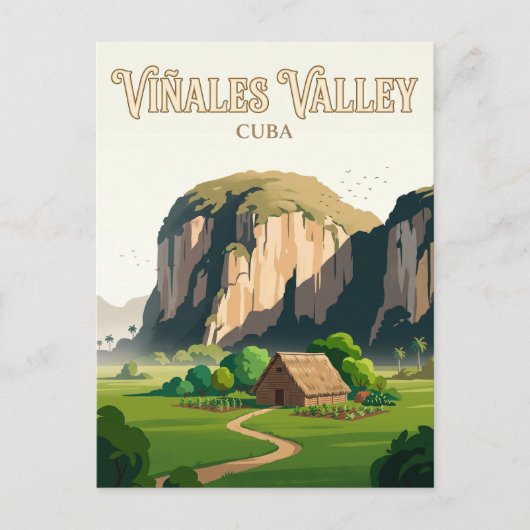 Viñales-vallei Cuba Briefkaart (Voorkant)