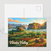 Viñales-vallei Cuba Briefkaart (Voorkant / Achterkant)