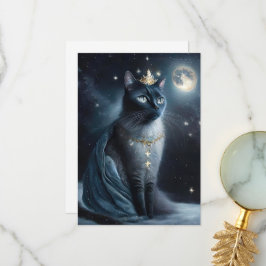 Vinatge Royal Cat Bedankkaart