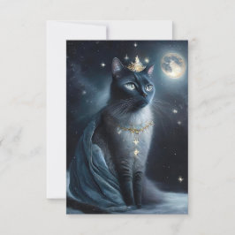 Vinatge Royal Cat Bedankkaart