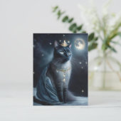Vinatge Royal Cat Briefkaart (Staand voorkant)