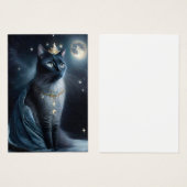 Vinatge Royal Cat Visitekaartje (Voorkant /achterkant)