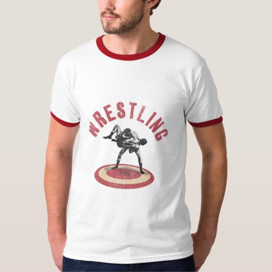 Vinatge Wrestling T-shirt (Voorkant)