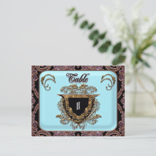 Vinault Tablot Victoriaans Briefkaart (Staand voorkant)