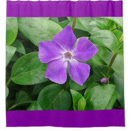 Vinca Major Shower Curtain Douchegordijn