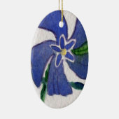 "Vinca Vine" Floral Ornament (Rechts)