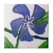 "Vinca Vine" Kitchen Garden Ceramic Tile Tegeltje (Voorkant)