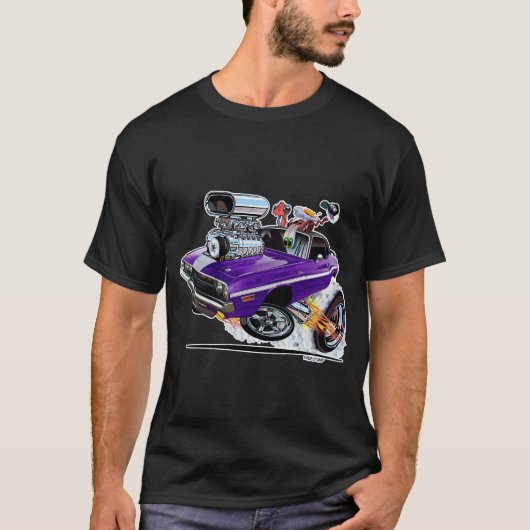 Vince Crain High Octane 1970 Dodge Challenger T-shirt (Voorkant)