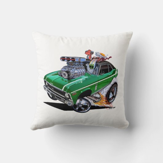 Vince Crain High Octane Art cadeaus 'SUPER NOVA' Kussen (Achterkant)