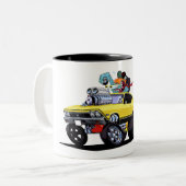 Vince Crain JUST IDLIN 68 Chevelle Tweekleurige Koffiemok (Voorkant links)