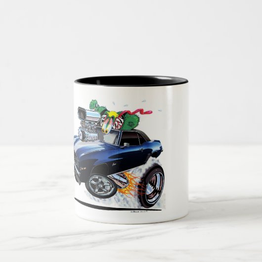 Vince Crain Z Beoordeeld 1969 Camaro Z28 RS Tweekleurige Koffiemok (Center)