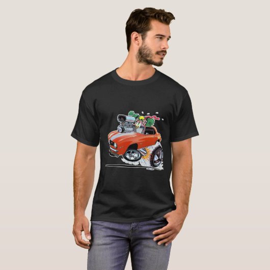 Vince Crain Z Beoordeeld 1969 Hugger Sinaasappel T-shirt (Voorkant volledig)