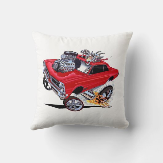 Vince crains GOATINATOR 1965 Pontiac GTO Kussen (Achterkant)