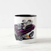 Vince Crains High 1968 pruimengek "FULL CHARGE" Tweekleurige Koffiemok (Center)