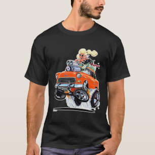 Vince Crains High Octane Art, 1955 Chevy Gasser T-shirt