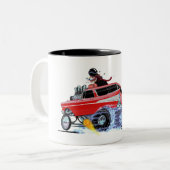 Vince Crains High Octane Art, 1957 Chevy NOMAD Tweekleurige Koffiemok (Voorkant links)