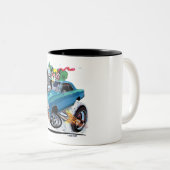 Vince Crains High Octane Art, 1967 Chevelle SS Tweekleurige Koffiemok (Voorkant rechts)