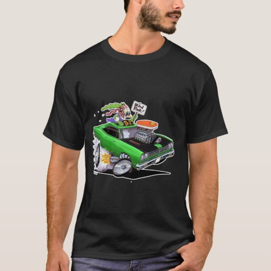 Vince Crains High Octane Art, 1969 Vogelvink T-shirt (Voorkant)