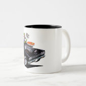 Vince Crains High Octane Art, 1969 Vogelvink Tweekleurige Koffiemok (Voorkant rechts)