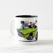 Vince Crains High Octane Art, 1970 Challenger R / Tweekleurige Koffiemok (Voorkant links)