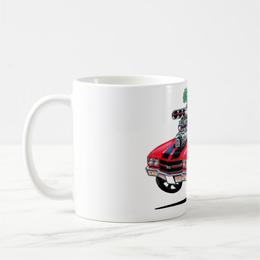 Vince Crains High Octane Art, 1970 Chevelle SS Koffiemok (Links)