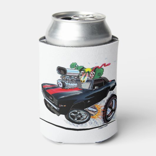 Vince Crains High Octane Art, zwart 1969 Camaro Blikjeskoeler (Blikje Voorkant)