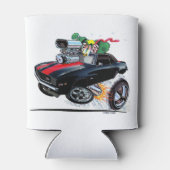 Vince Crains High Octane Art, zwart 1969 Camaro Blikjeskoeler (Achterkant)