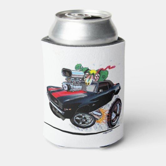 Vince Crains High Octane Art, zwart 1969 Camaro Blikjeskoeler (Blikje Achterkant)