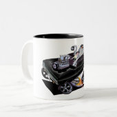 Vince Crains VOLLEDIGE LADING 1968 Oplader Tweekleurige Koffiemok (Voorkant links)