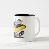 Vince Crains VOLLEDIGE LADING 1968 Oplader Tweekleurige Koffiemok (Voorkant rechts)