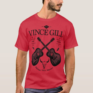 Vince Gill akoestische gitaar Logo T-shirt