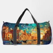 Vince Landscape Italië Reizen & Gym Plunjezak (Achterkant)