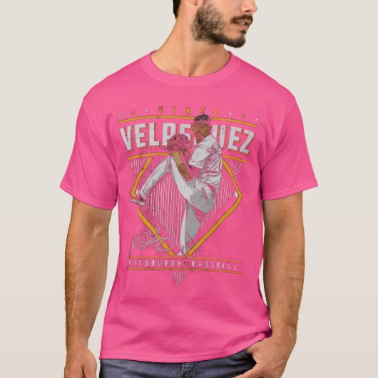 Vince Velasquez Pittsburgh Diamond Naam Classic T-shirt (Voorkant)