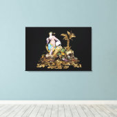 Vincennes Figuur van een Naiad Canvas Afdruk (Insitu (Houten vloer))