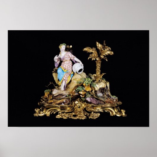 Vincennes Figuur van een Naiad Poster (Voorkant)