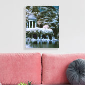 Vincennes Park Parijs Frankrijk Uitgerekte Canvas  (Insitu (Woonkamer))