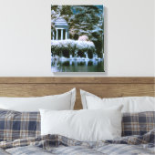 Vincennes Park Parijs Frankrijk Uitgerekte Canvas  (Insitu (Slaapkamer))