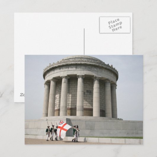 Vincennes Rendevous Memorial Briefkaart (Voorkant / Achterkant)