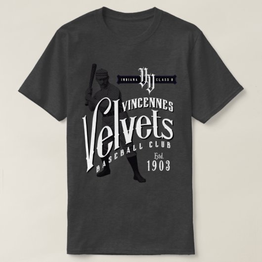 Vincennes Velvets T-shirt (Design voorkant)