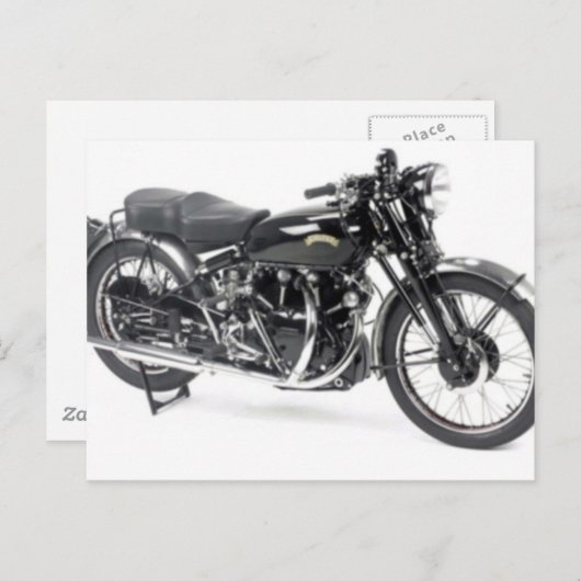 VINCENT BLACK SHADOW BRIEFKAART (Voorkant / Achterkant)