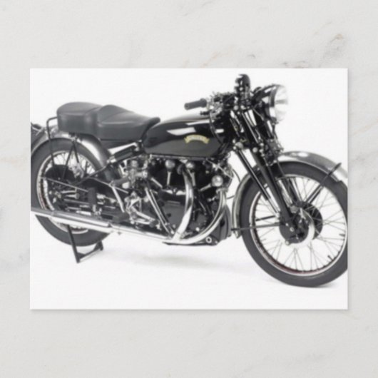 VINCENT BLACK SHADOW BRIEFKAART (Voorkant)