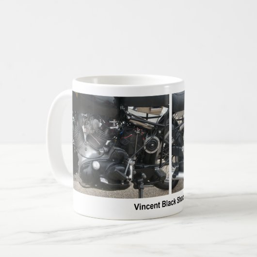 Vincent Black Shadow. Koffiemok (Voorkant links)
