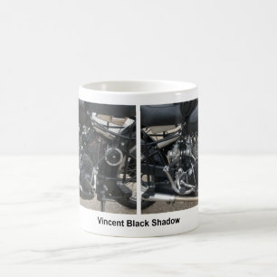 Vincent Black Shadow. Koffiemok