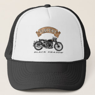 Vincent Black Shadow motorfiets Trucker Pet