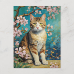 Vincent Cat Gogh Briefkaart