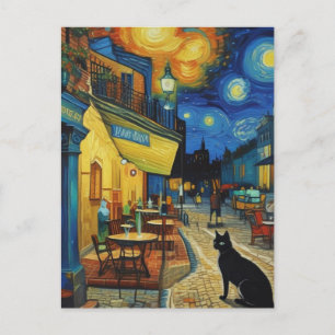 Vincent Cat Gogh Briefkaart