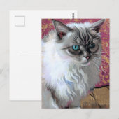 Vincent Cat Gogh Briefkaart (Voorkant / Achterkant)